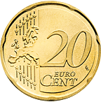 Belgium 20 cent