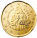 San Marino 20 cent