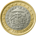 Vatican City 1 euro