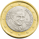 Vatican City 1 euro