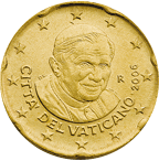 Vatican City 20 cent