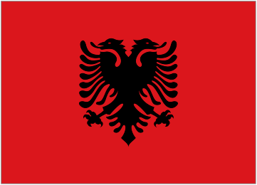 National Flag of Albania