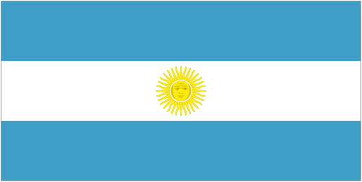 National Flag of Argentina