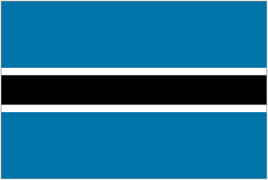 National Flag of Botswana