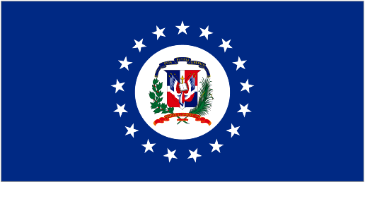 Naval Jack of Dominican Republic