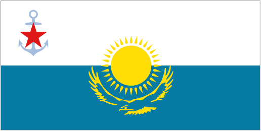 Naval Ensign of Kazakhstan