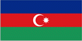 National Flag of Azerbaijan