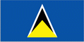 National Flag of Saint Lucia