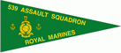 539 Assault Squadron Royal Marines Pennant