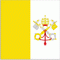 The Holy See (flown by Roman Catholic churches)