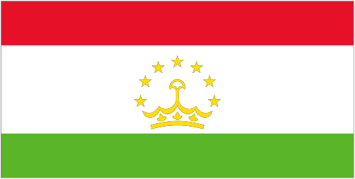 National Flag of Tajikistan