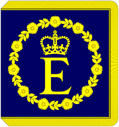 Personal Flag of HM The Queen of United Kingdom