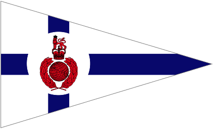 Royal Marines Sailing Club Burgee