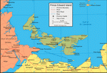 Map of Prince Edward Island