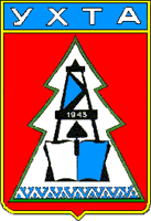 Coat of arms of Ukhta