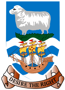 Coat of arms of Falkland Islands