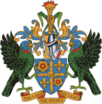 Coat of arms of Saint Lucia