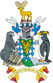 Coat of arms of South Georgia & South Sandwich Islands