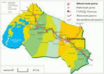 Map of Kyzylorda Oblast