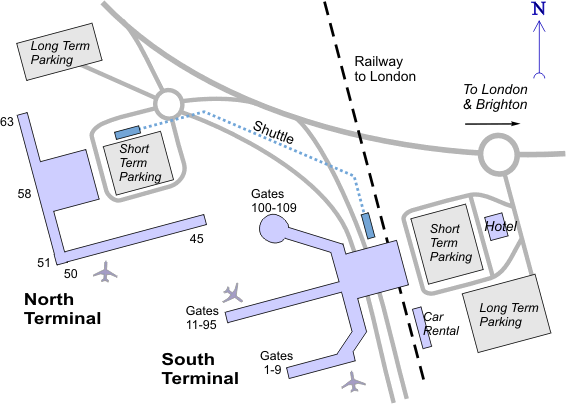 London Gatwick Airport