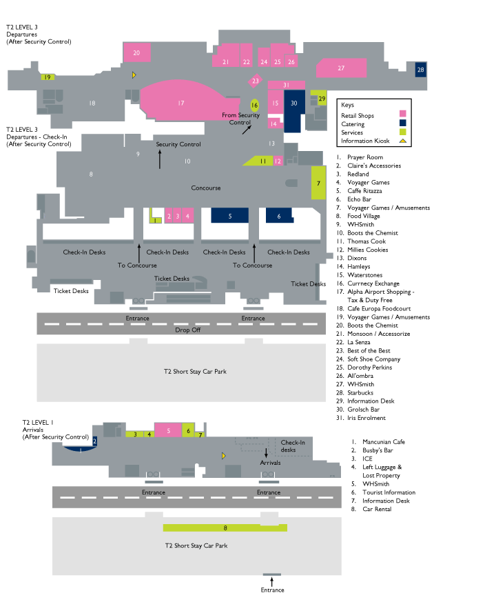 Manchester International Airport (Terminal 2)
