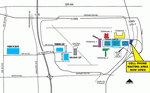 Parking scheme of Fort Lauderdale-Hollywood International Airport