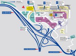 Terminals layout of Johannesburg International Airport