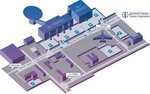 Parking scheme of Sheremetievo-1 International Airport