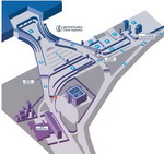 Parking scheme of Sheremetievo-2 International Airport