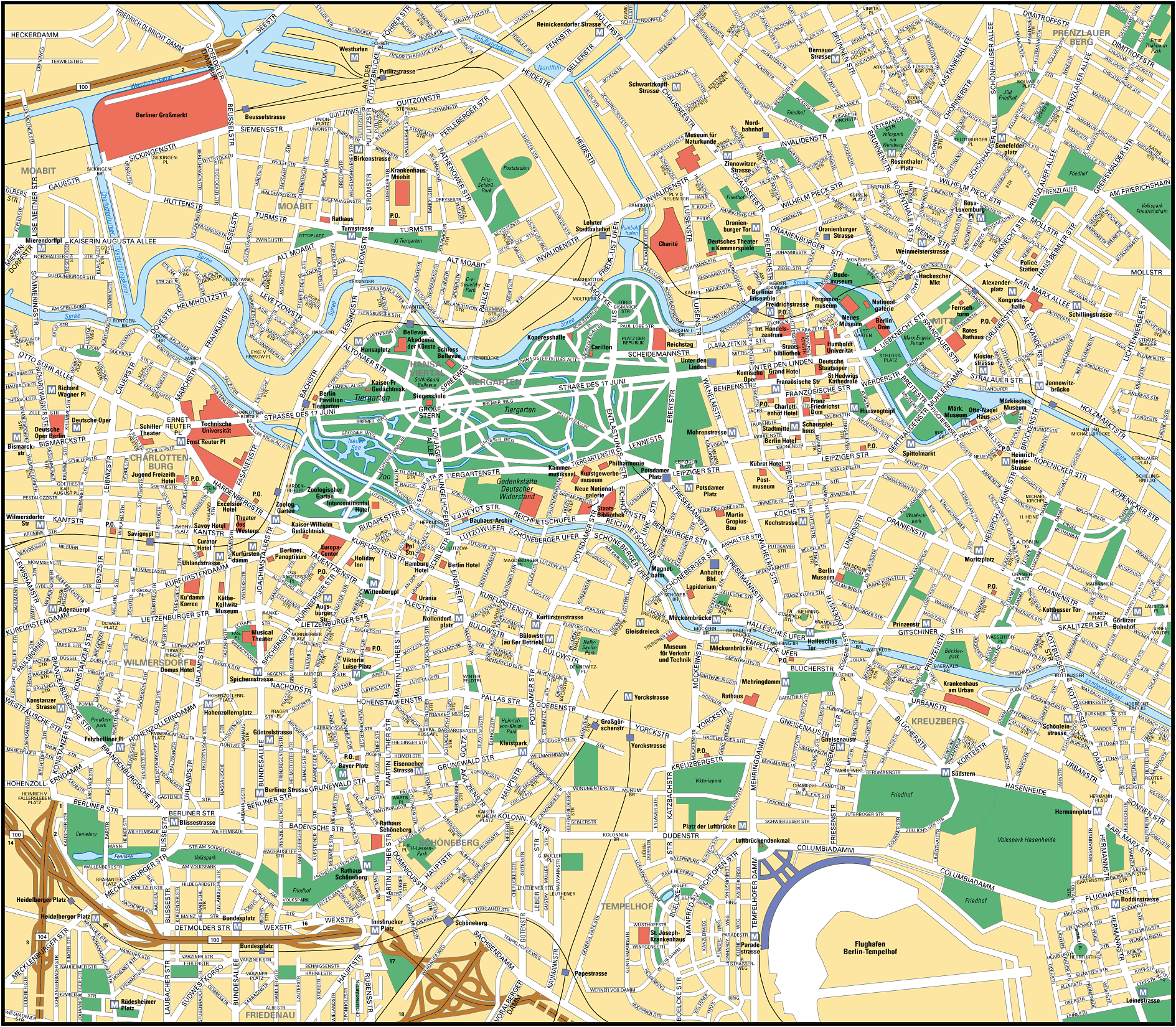 Map of Berlin