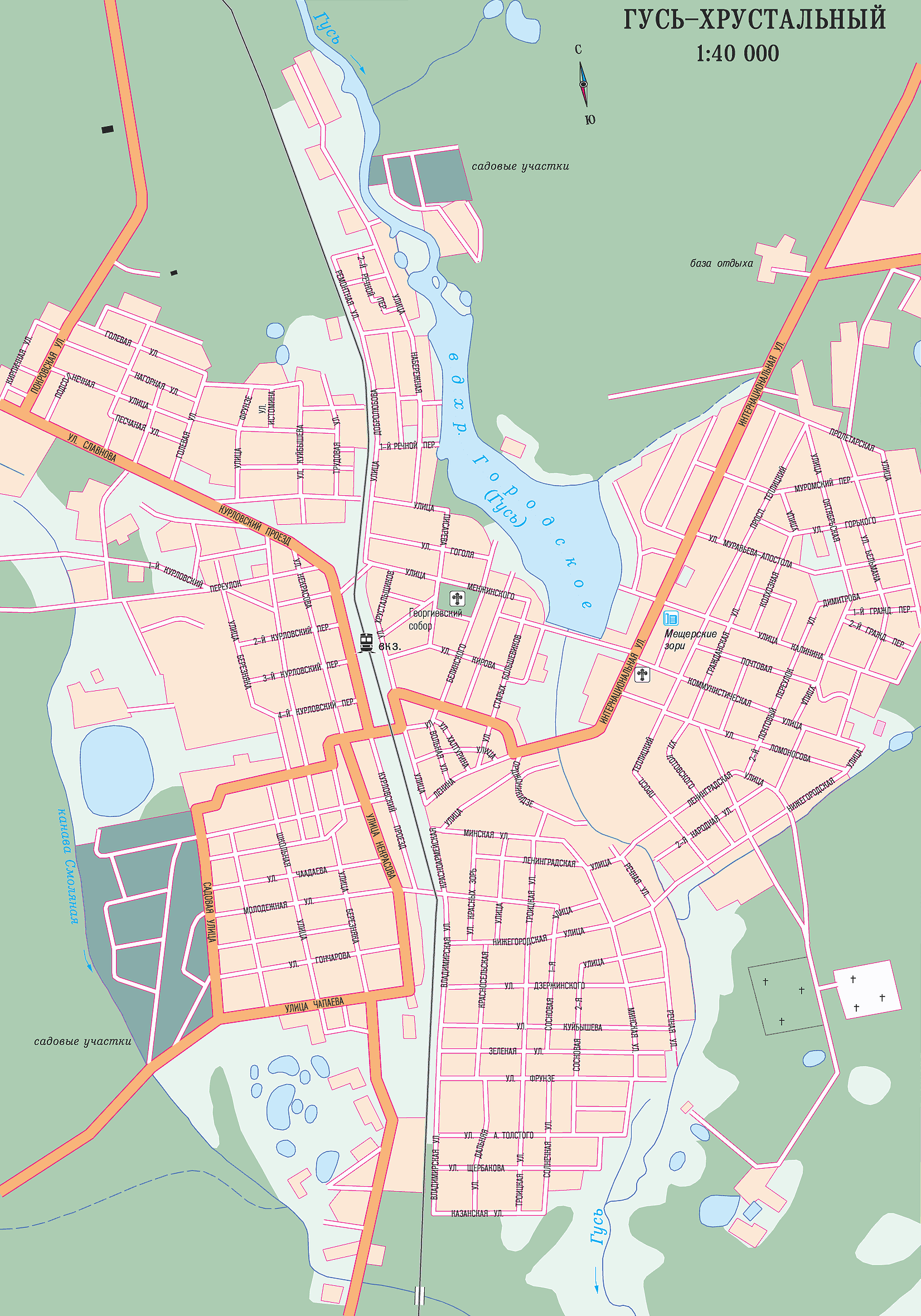 Map of Gus Khrustalny