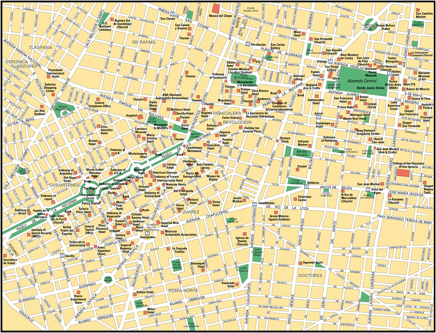 Map of Mexico