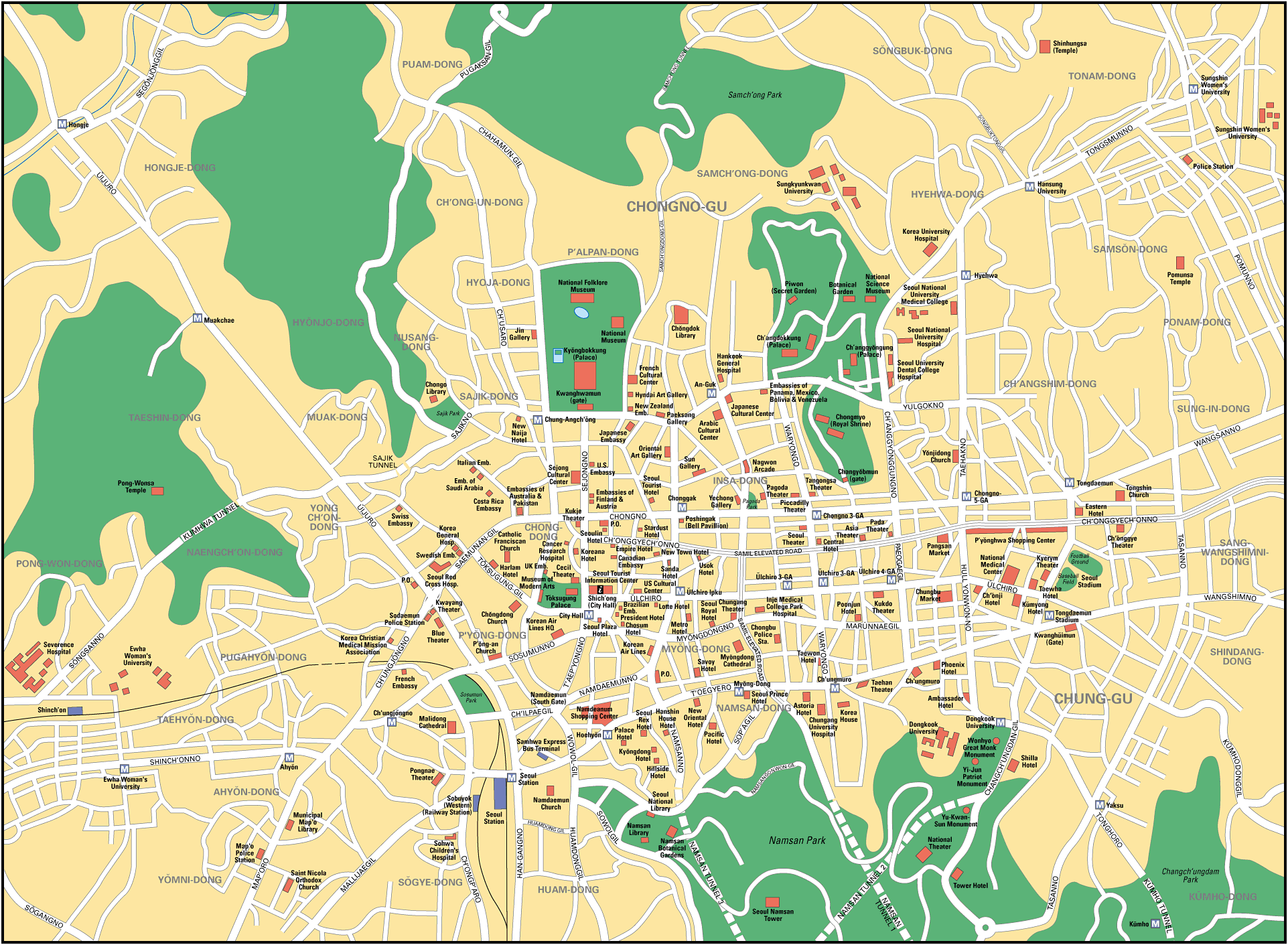Map of Seoul