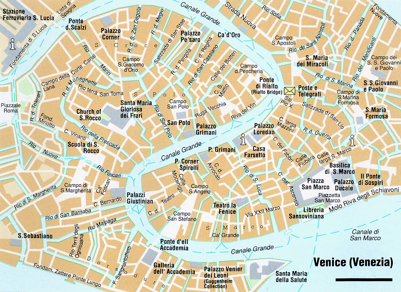 Map of Venice