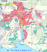 Map of Balaklava