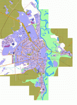 Map of Bobruysk