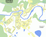 Map of Borovsk