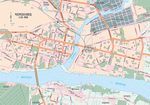 Map of Cherepovets