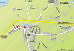 Map of Durbe