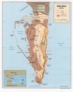 Map of Gibraltar