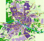 Map of Grodno