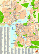 Map of Kazan