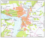 Map of suburb part of Kazan