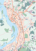 Map of Khabarovsk