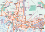Map of Krasnodar