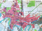 Map of Krasnodar