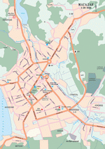 Map of Magadan