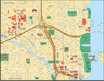 Map of Miami