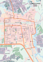 Map of Mineralnye Vody