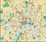 Map of Moscow